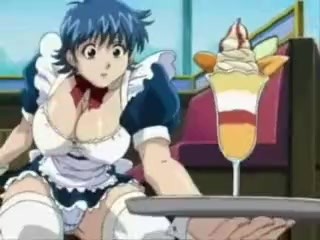 Young Waitress Gets Groped